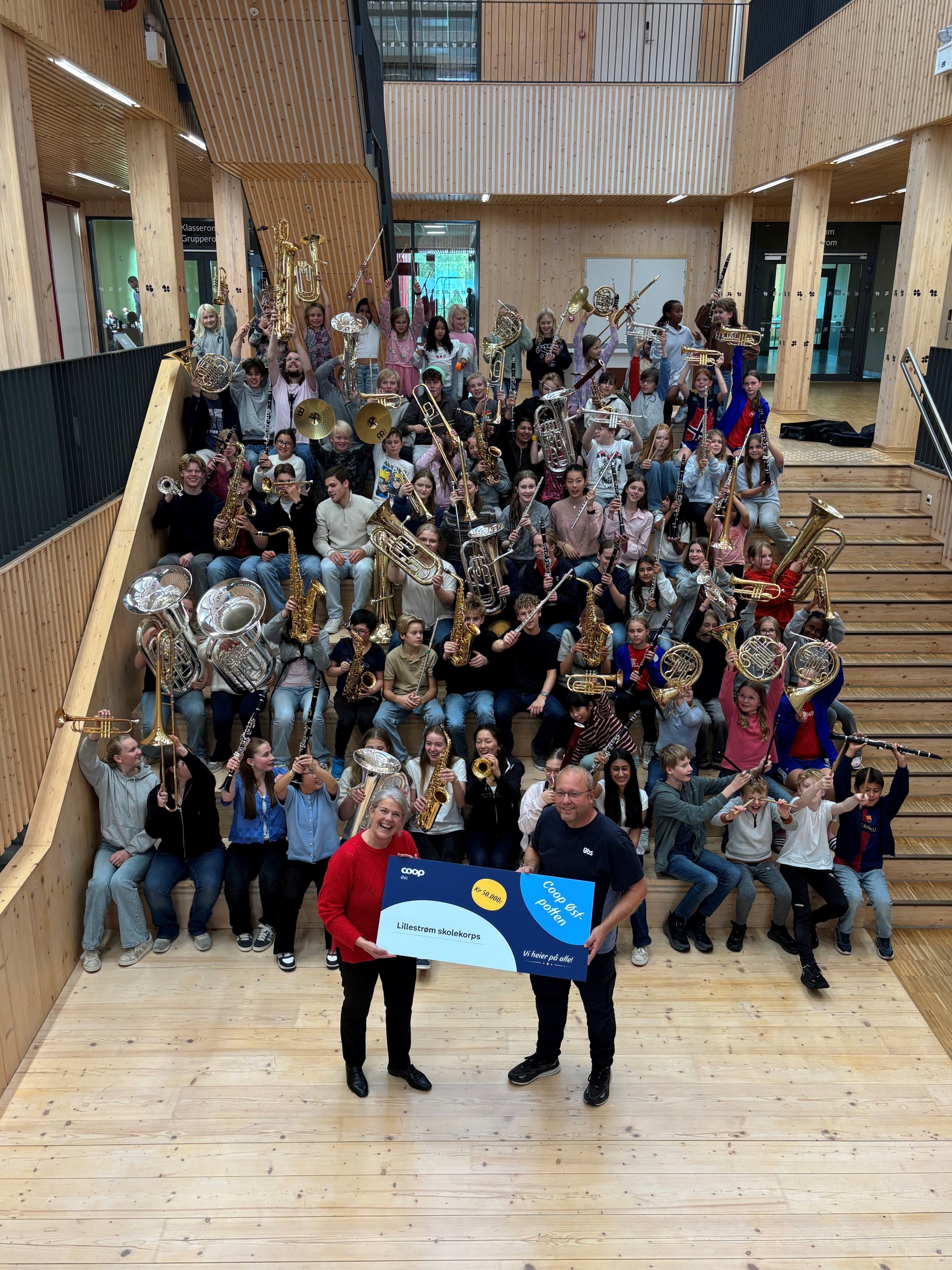 Tusen takk for støtten Coop!